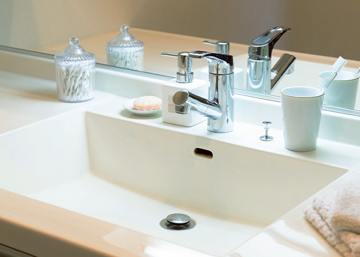 水栓蛇口交換/洗面台